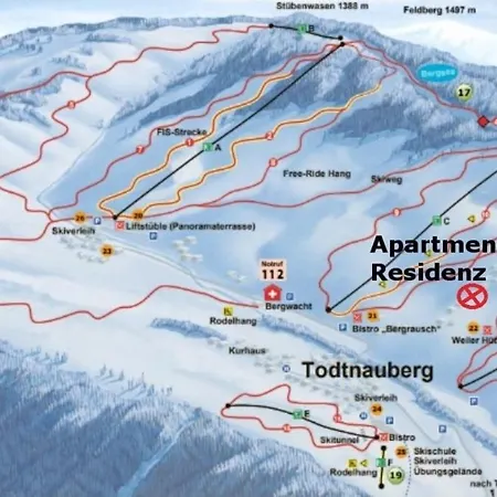 Daire Fewo 6 - Residenz Schauinsland - Mit Sauna, Todtnauberg, Bei Feldberg Todtnauberg
